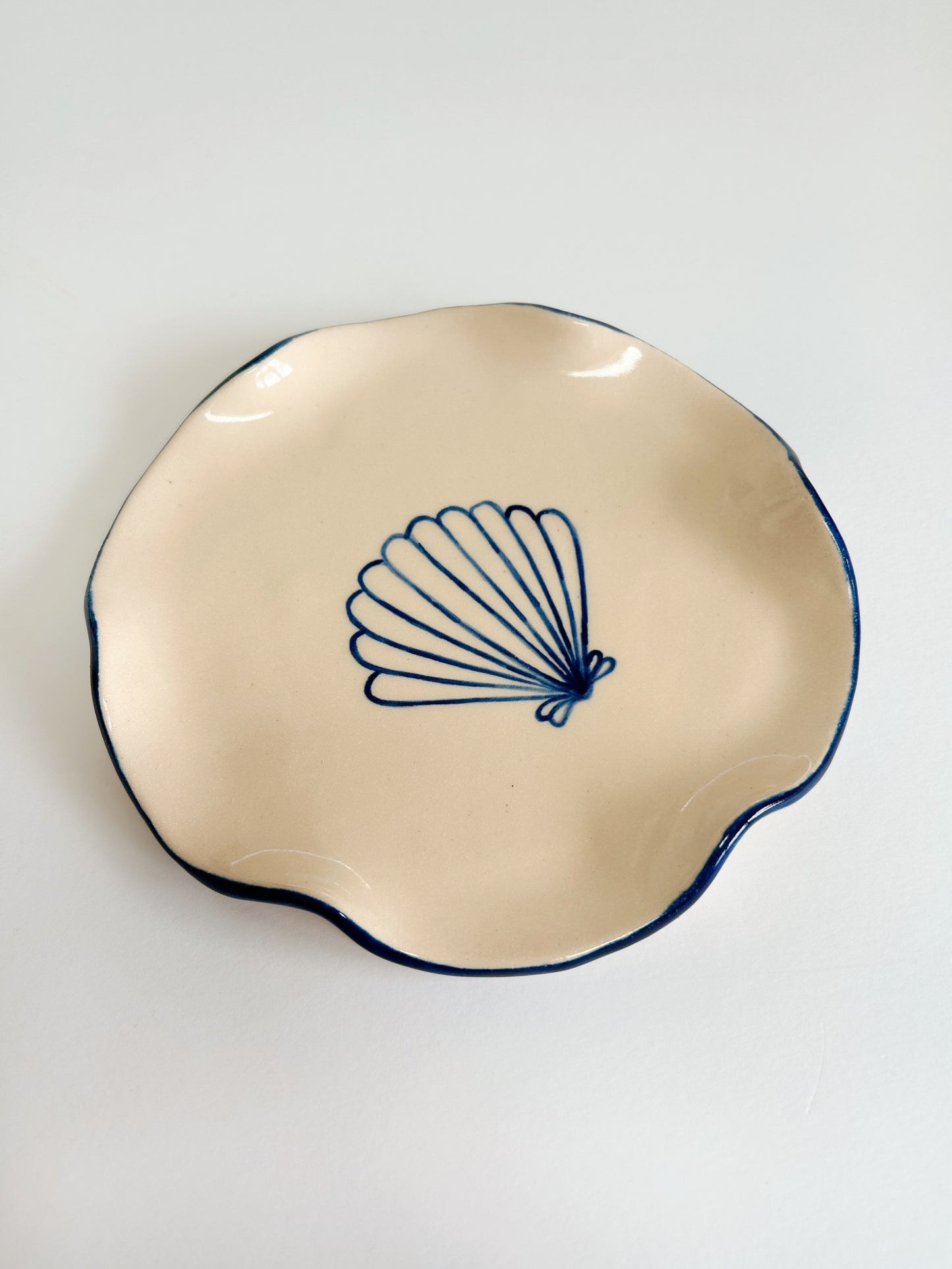 Scallop Shell Plate