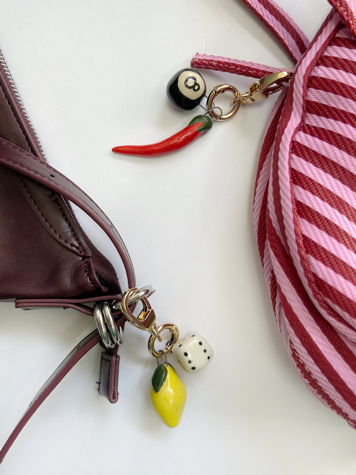 Ceramic Bag Charms
