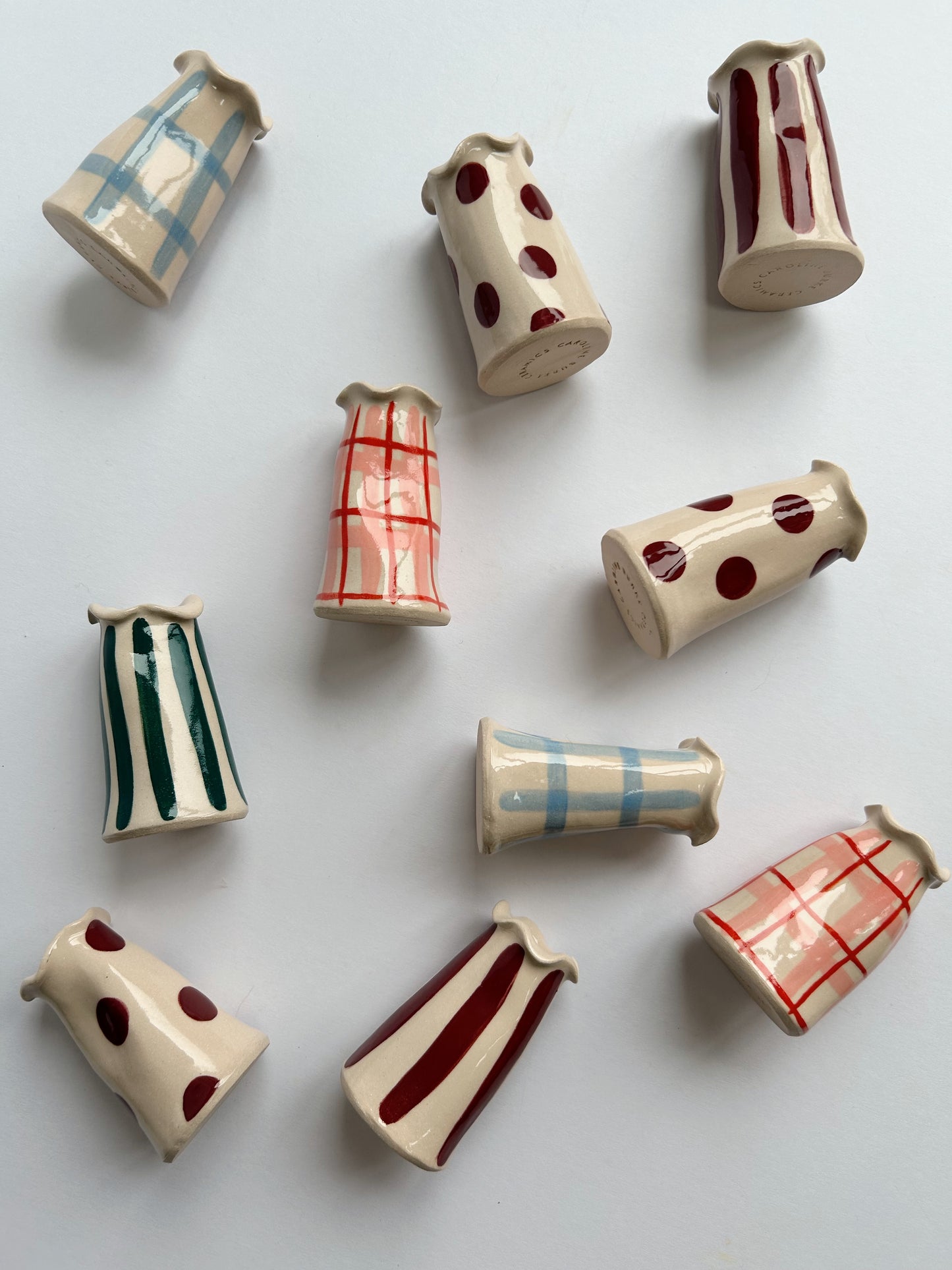 Handmade Stoneware Candle Holder -Single