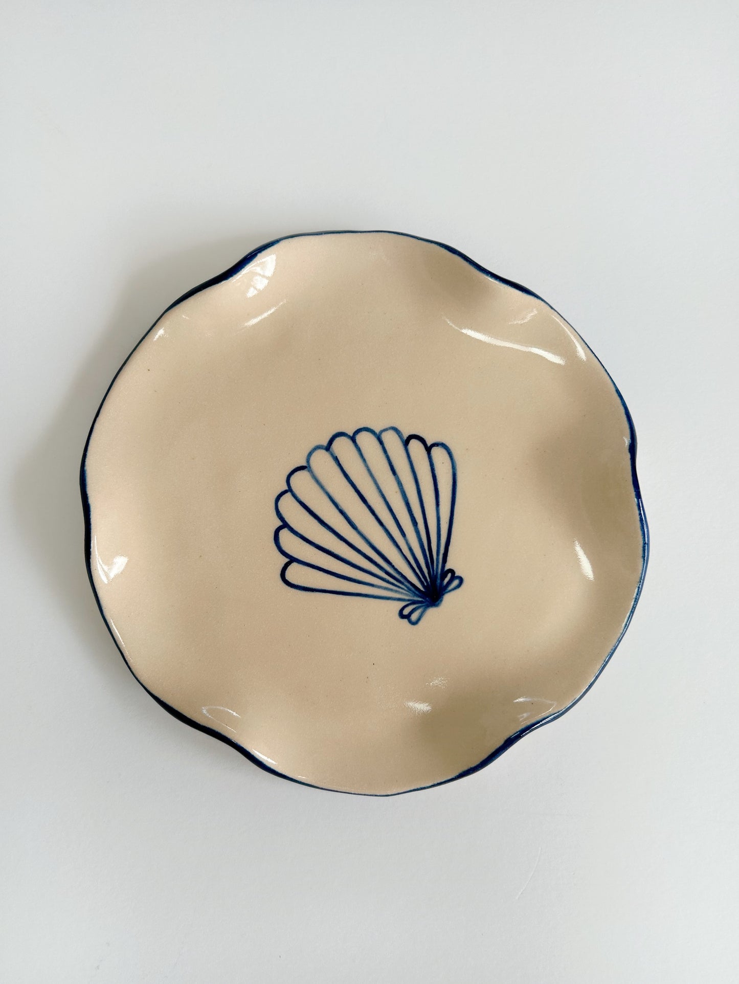 Scallop Shell Plate
