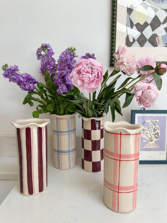 Ruffle Vases PRE-ORDER