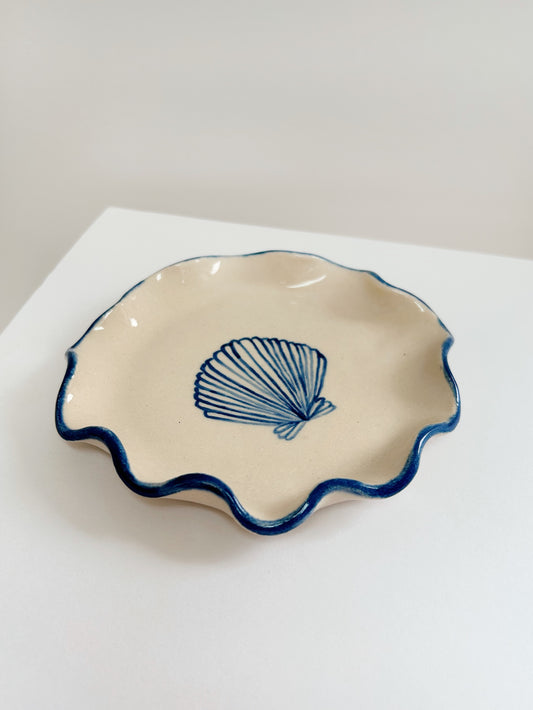 Scallop Shell Trinket Dish